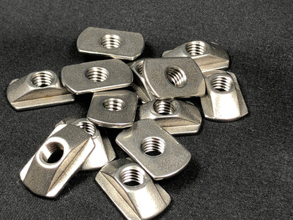 M8 Stainless Low Profile Replacement T-nuts Each